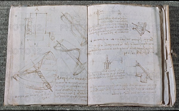 VINCI LEONARDO 1452/1519
*LIBRO DE NOTAS DE 1499
LONDRES, MUSEO VICTORIA ALBERTO
INGLATERRA
This image is not downloadable. Contact us for the high res.