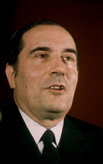 Portrait of François Mitterrand