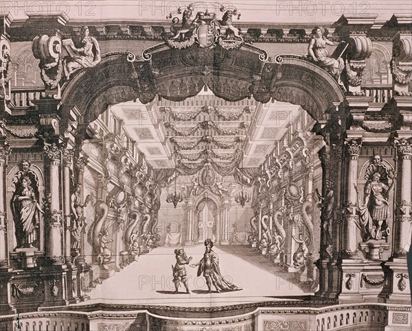 WENING
*ESCENARIO OPERA'SERVIO TULIO'DE STEFANI
MONTECARLO, MUSEO DEL TEATRO
MONACO