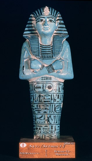 *SETI I O SETHOS I" DE LA XIX DINASTIA EGIPCIA
LONDRES, BRITISH MUSEUM
INGLATERRA
This image is not downloadable. Contact us for the high res.