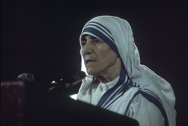 Portrait of Mother Teresa