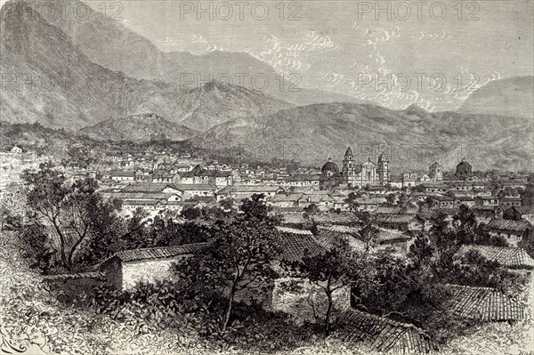 GRABADO-VISTA DE BOGOTA-COLOMBIA-S XIX
This image is not downloadable. Contact us for the high res.