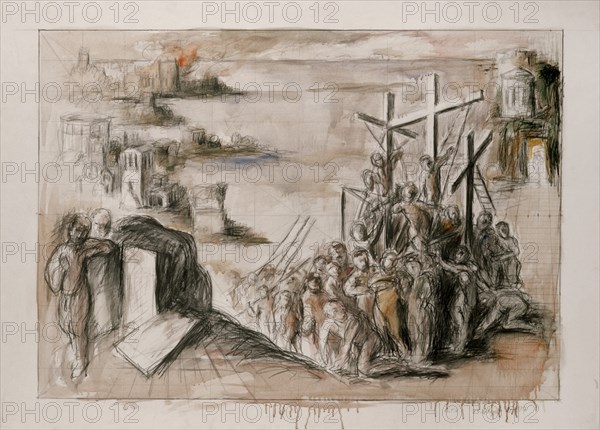 PEREZ VILLALTA GUILLERMO 1948-
DIBUJO-LA CONSTRUCCION-1987-70 X97-ACUARELA/LAPIZ/PAPEL-
MADRID, GALERIA SOLEDAD LORENZO
MADRID
This image is not downloadable. Contact us for the high res.