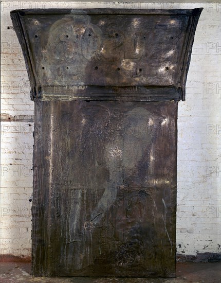 SCHNABEL JULIAN 1951-
EPITAPH(L.S.J.T.)(TOMB PANEL V)1989-305X220X59cm-BRONCE
MADRID, GALERIA SOLEDAD LORENZO
MADRID

This image is not downloadable. Contact us for the high res.
