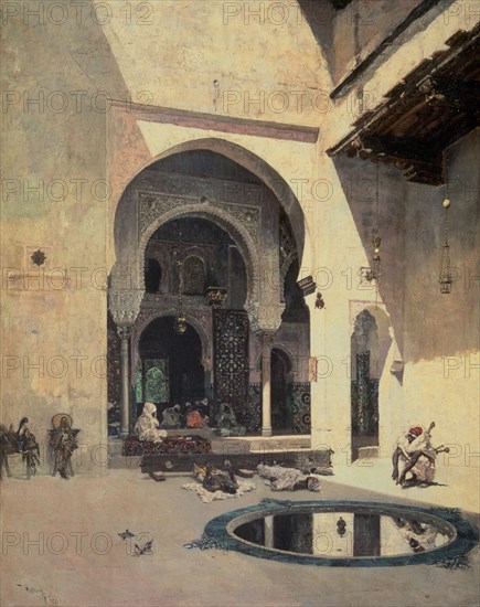 FORTUNY MARIANO 1838-1874
EL TRIBUNAL DE LA ALHAMBRA-0,75X0,59-
FIGUERAS, TEATRO-MUSEO DALI
GERONA