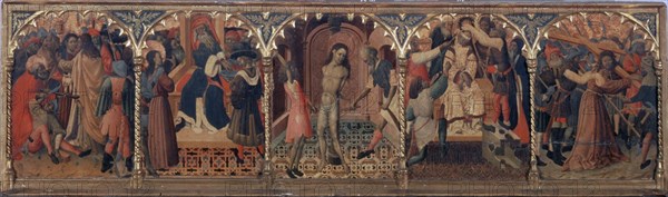 MARTORELL BERNAT 1400?/50
RETABLO DE S VICENTE MARTIR-PREDELA-
BARCELONA, MUSEO DE ARTE CATALUÑA
BARCELONA
This image is not downloadable. Contact us for the high res.