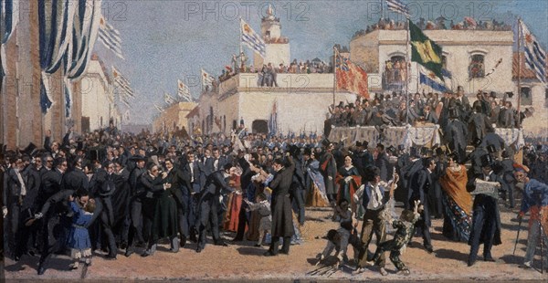 BLANES JUAN MANUEL
JURA DE LA CONSTITUCION 18/7/1830-
MONTEVIDEO, MUSEO H N CASA RIVERA
URUGUAY