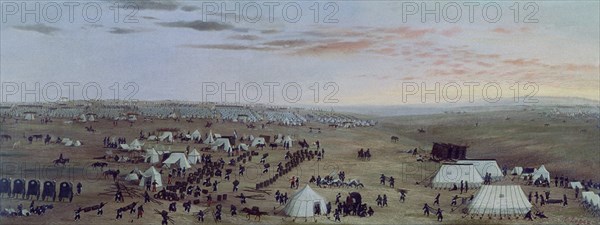 LOPEZ CANDIDO
CAMPAMENTO DE LA URUGUAYANA-1865-
BUENOS AIRES, MUSEO HISTORICO NAC
ARGENTINA