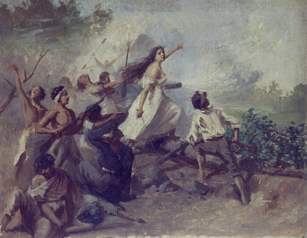 RECREACION HEROICA DE LA GUERRA DE 1870-
ASUNCION, MUSEO HISTORICO MILITAR
PARAGUAY