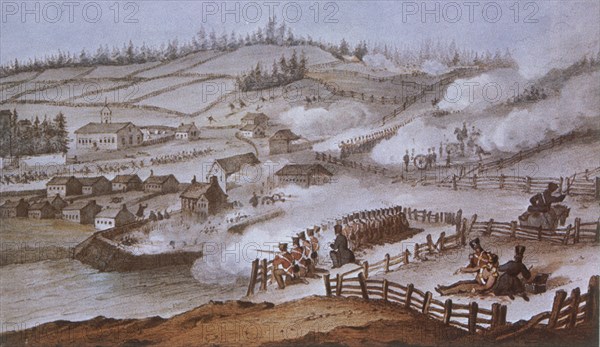 SAN CHARLES 1837-CANADA-DERROTA DE LOS PATRIOTAS
This image is not downloadable. Contact us for the high res.