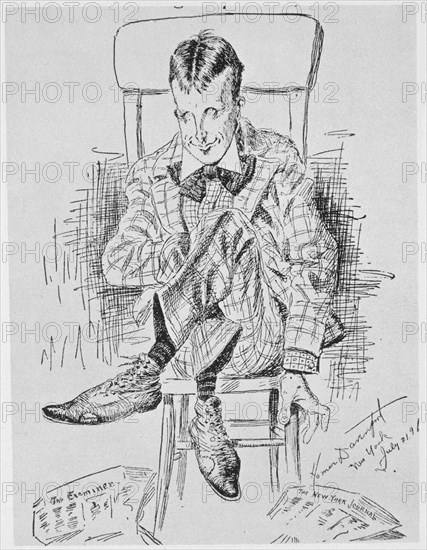 HOMER DAVENPORT
CARICATURA-WILLIAM RANDOLPH HEARST-DEL NEW YORK JOURNAL-1896

This image is not downloadable. Contact us for the high res.