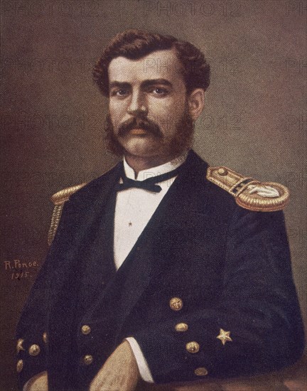 D.IGNACIO SERRANO MONTANER-TENIENTE 2º DEL "ESMERALDA"
This image is not downloadable. Contact us for the high res.
