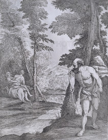 BOEL Q
THEATRUM PICTORIUM 1660-RAPTO DE DEYANIRA POR EL CENTAURO NESO-OBRA DE VERONES
Madrid, musée Lazaro Galdiano