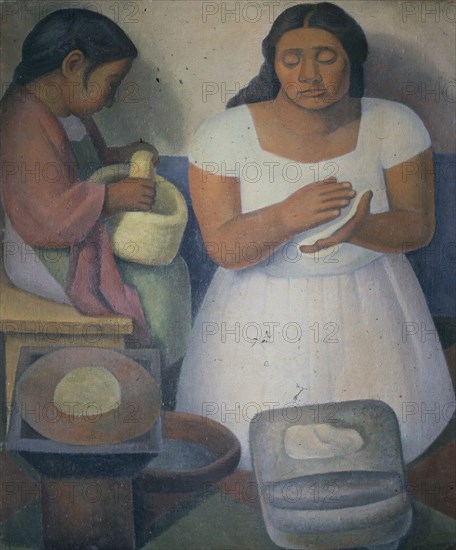 RIVERA DIEGO 1886/1957
I-LA TORTILLERA 1926
SAN FRANCISCO-CALIFORNIA, UNIVERSIDAD CALIFORNIA
EEUU