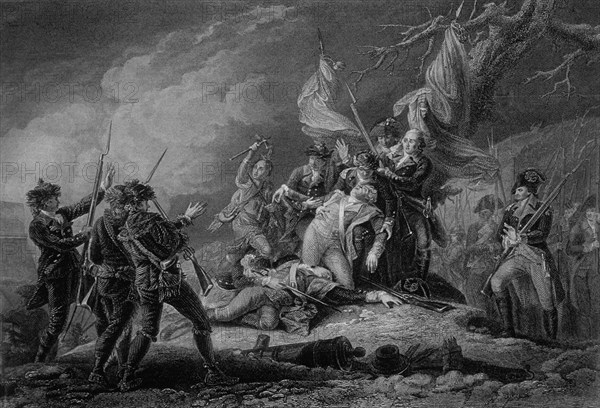 ARMYTAGE J C
I-BATALLA DE QUEBEC-MUERTE DEL GRAL RICHARD MONTGOMERY 1775-GRABADO 1870-INDEPENDENCIA EEUU
This image is not downloadable. Contact us for the high res.
