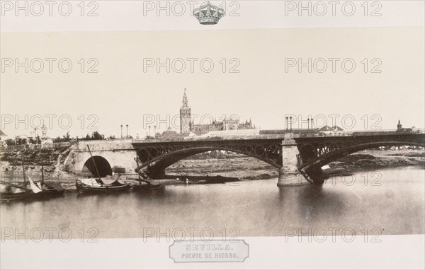 CLIFFORD CHARLES 1819/63
PUENTE DE HIERRO - 1862
MADRID, PALACIO REAL-BIBLIOTECA
MADRID