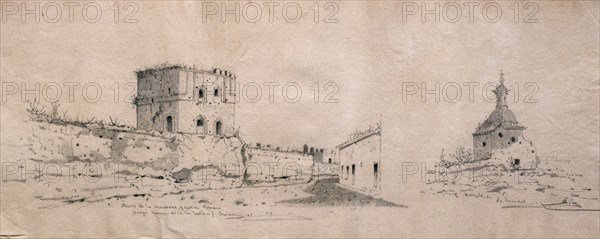 DIAZ GUMERSINDO
DIBUJOS 1865-EDIFICIOS DE SEVILLA(ERMITA TRINIDAD,TORRE D FABRIQUE,CAPITEL..
SEVILLA, COLECCION PARTICULAR
SEVILLA