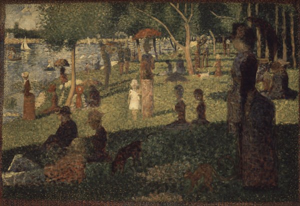 SEURAT GEORGES 1859/91
EL PARQUE PUBLICO A ORILLAS DEL RIO(LA PARADE)-1887/88-
NUEVA YORK, MUSEO METROPOLITANO
EEUU

This image is not downloadable. Contact us for the high res.