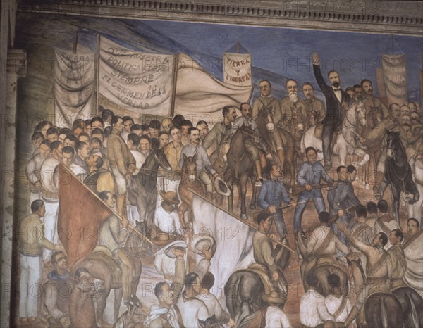 work of art preserved at the National museum of history (Mexico)