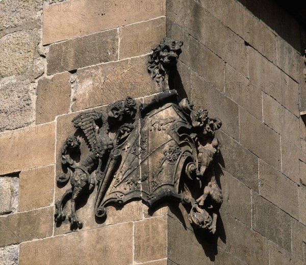 EXTERIOR-DET EMBLEMA HERALDICO EN ESQUINA DE LA TORRE
SALAMANCA, PALACIO DE MONTERREY
SALAMANCA
This image is not downloadable. Contact us for the high res.