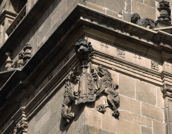 EXTERIOR-DET EMBLEMA HERALDICO EN ESQUINA DE LA TORRE
SALAMANCA, PALACIO DE MONTERREY
SALAMANCA
This image is not downloadable. Contact us for the high res.