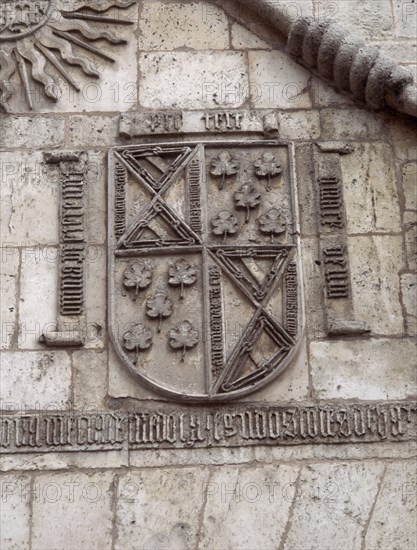 EXTERIOR-PORTADA-DET BLASON DE LOS CONDESTABLES-S XV-
BURGOS, CASA DEL CORDON
BURGOS