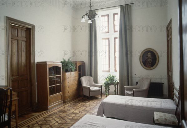 GONZALEZ RIANCHO/BRINGAS
INTERIOR-HABITACION DE DOS CAMAS
SANTANDER, PALACIO DE LA MAGDALENA
CANTABRIA