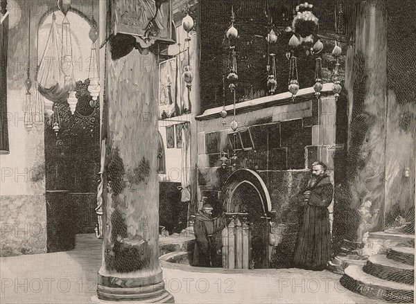 Atelier Illustration, Entrée de la grotte de la Nativité