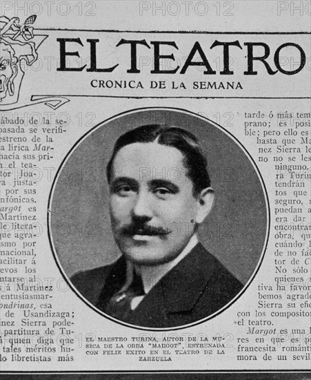 REVISTA B/N-EL MAESTRO TURINA.RETRATO-FOTOGRAFIA
