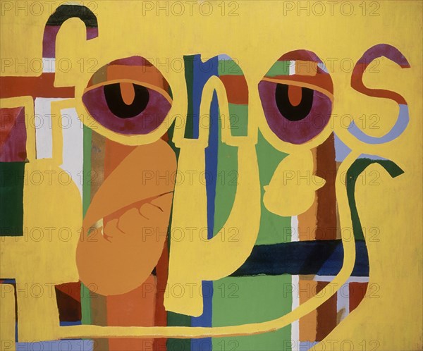 AYMENECH GUILLERMO1964-
MI MUSICA PREFERIDA EN FILA DE DOS-1989-162X195-MIXTA/TELA
CORUÑA, COLECCION UNION FENOSA
CORUÑA