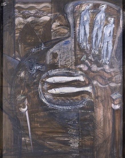 VAZQUEZ JOSE LUIS
PECES-OELO/TELA-150X122
CORUÑA, COLECCION UNION FENOSA
CORUÑA