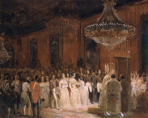 Blanchard, Mariage royal de la reine Isabelle II d'Espagne