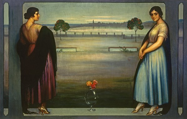 ROMERO DE TORRES JULIO 1874/1930
PANNEAU-HACIA 1912-OLEO/LIENZO 142X222 CM
MADRID, COLECCION DE GREGORIO
MADRID