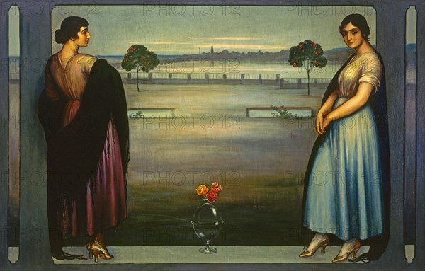 ROMERO DE TORRES JULIO 1874/1930
PANNEAU-HACIA 1912-OLEO/LIENZO 142X222 CM
MADRID, COLECCION DE GREGORIO
MADRID