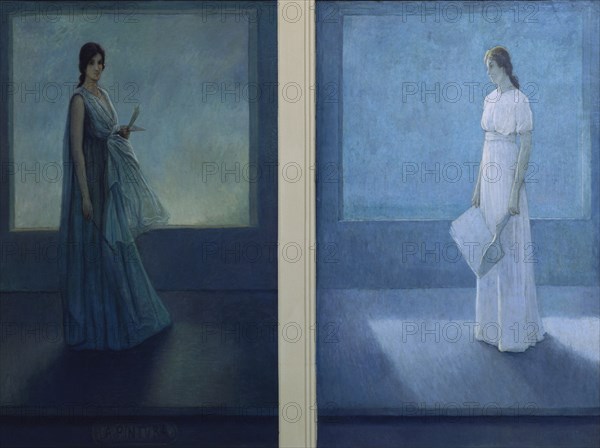ROMERO DE TORRES JULIO 1874/1930
PINTURAS MURALES SOBRE LAS ARTES-1905-LA PINTURA Y LAS LETRAS
CORDOBA, CIRCULO DE LA AMISTAD
CORDOBA