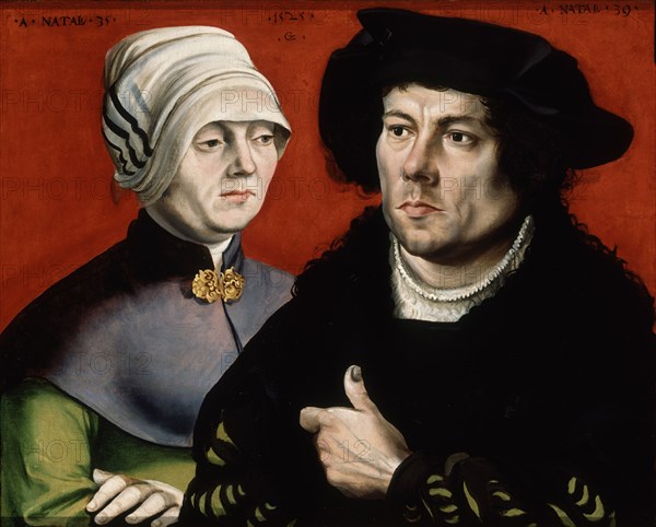 ZEHENDER GABRIEL
RETRATO DE MATRIMONIO-1525-OLEO/TABLA-40,9X51,5 CM
MADRID, MUSEO THYSSEN-BORNEMISA
MADRID