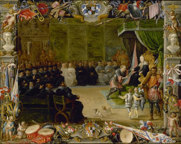 TENIERS II Y KESSEL
ENTREGA DEL BASTON DE CAPITAN GENERAL A MONCADA POR LA REINA BLANCA EN 1410
MADRID, MUSEO THYSSEN-BORNEMISA
MADRID
This image is not downloadable. Contact us for the high res.