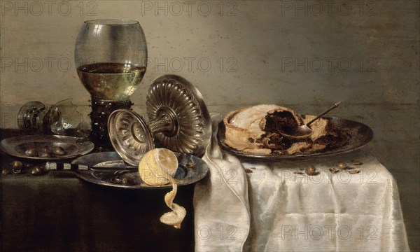 HEDA WILLEM CLAESZ 1594/1680
BODEGON CON PASTEL DE FRUTAS Y DIVERSOS OBJETOS-1634-OLEO/TABLA
MADRID, MUSEO THYSSEN-BORNEMISA
MADRID
This image is not downloadable. Contact us for the high res.