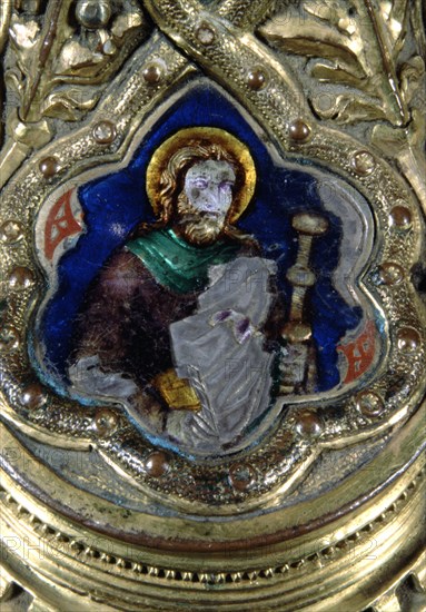 PETRUCCI ANDRES
CALIZ DE S SEGUNDO-DET ESMALTE DE LA BASE-SANTO-S XIV
AVILA, CATEDRAL
AVILA
This image is not downloadable. Contact us for the high res.