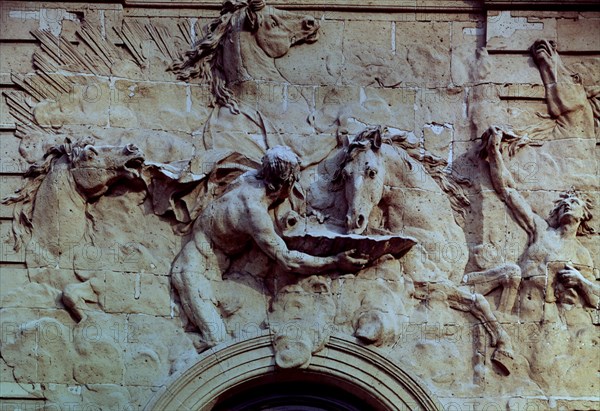 LORRAIN ROBERT LE
LOS CABALLOS DEL SOL-ESCULTURA/RELIEVE-S XVIII-BARROCO
PARIS, HOTEL ROHAN
FRANCIA