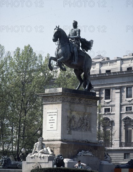 Tacca, Monument à Philippe IV