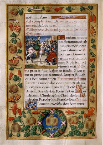 BREVIARIO CARLOS V-VIT4 F165V-VICTORIA GRANADA Y EMPERADOR
SAN LORENZO DEL ESCORIAL, MONASTERIO-BIBLIOTECA
MADRID
This image is not downloadable. Contact us for the high res.