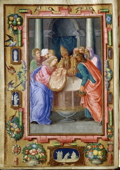 FRAY ANDRES DE LEON
CAPITULARIO DE FELIPE II-VIT 2 F18V-CIRCUNCISION
SAN LORENZO DEL ESCORIAL, MONASTERIO-BIBLIOTECA
MADRID