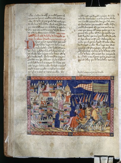 GONZALEZ NICOLAS
CRONICA TROYANA-TROYANOS A LA BATALLA-MSHI6 F86V-MEDIEVAL - 1350
SAN LORENZO DEL ESCORIAL, MONASTERIO-BIBLIOTECA
MADRID