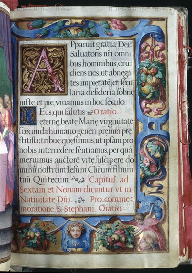 CAPITULARIO-SIG VIT 9 FOL 25
SAN LORENZO DEL ESCORIAL, MONASTERIO-BIBLIOTECA
MADRID