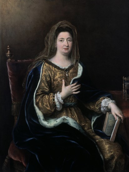 Françoise d'Aubigné Madame de Maintenon, by Mignard