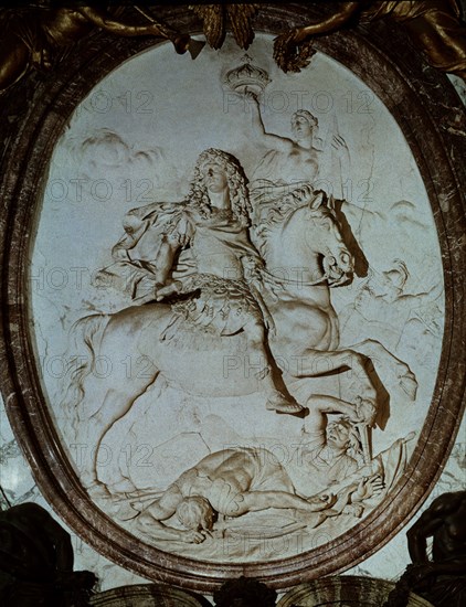 Coysevox, Victoire de Louis XIV sur les ennemis de la France