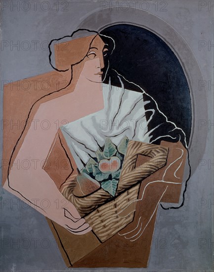 GRIS JUAN 1887/1927
LA FEMME AU PANIER 1927 OLEO-LIENZO
MADRID, COLECCION PARTICULAR
MADRID