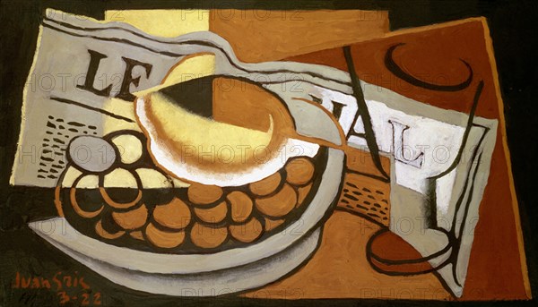 GRIS JUAN 1887/1927
EL LIMON 1922 OLEO-LIENZO
MADRID, COLECCION PARTICULAR
MADRID