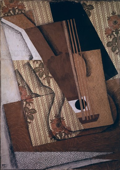 GRIS JUAN 1887/1927
LA GUITARRA 1914 OLEO-LIENZO
MADRID, COLECCION PARTICULAR
MADRID